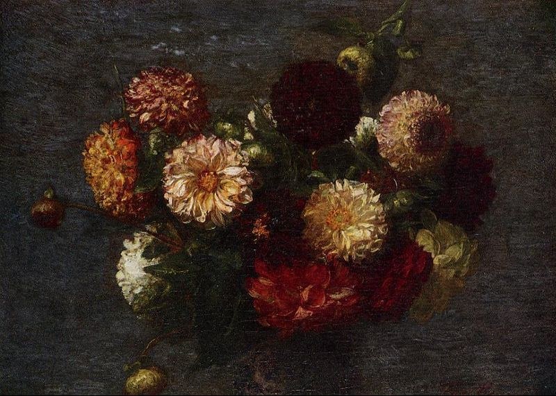 Henri Fantin-Latour Chrysanthemums II